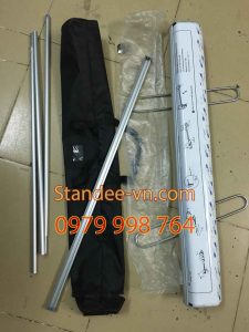 Standee cuốn nhôm tốt giá rẻ